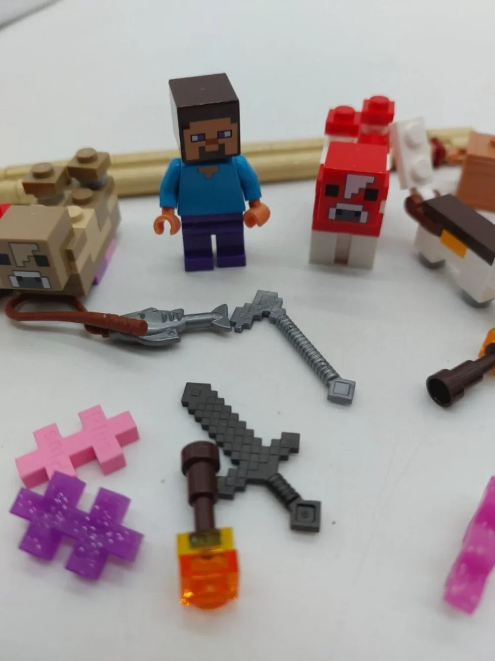 Lego Minecraft Minifigure Steve Pieces And Parts